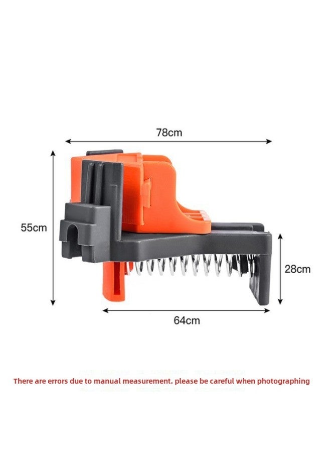 Woodworking Right-angle Clamp Positioning 90 Degree Right-angle Fixed Punch Installer Photo Frame Punch Holder Set Wholesale-Specification Model:Single Right Angle Clip (50g In Bulk)  - Image 5