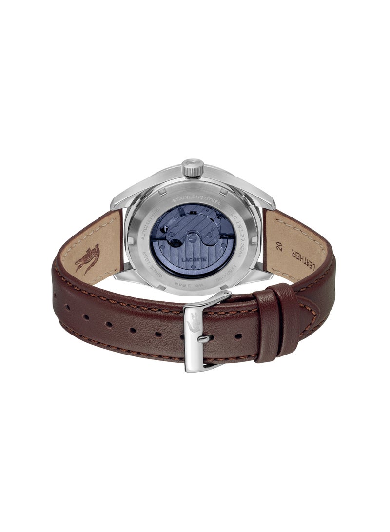 LACOSTE Round Analog Men'S Blue Case Watch - 2011377 - Image 3