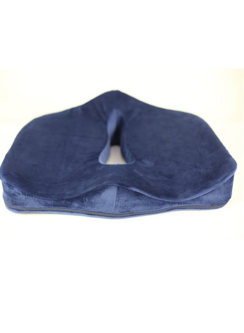 HT A comfortable medical pillow made of high-quality German memory foam, a non-slip pillow for orthopedizing the coccyx bones and relieving pressure on the tail area and relieving sciatica pain - Image 4