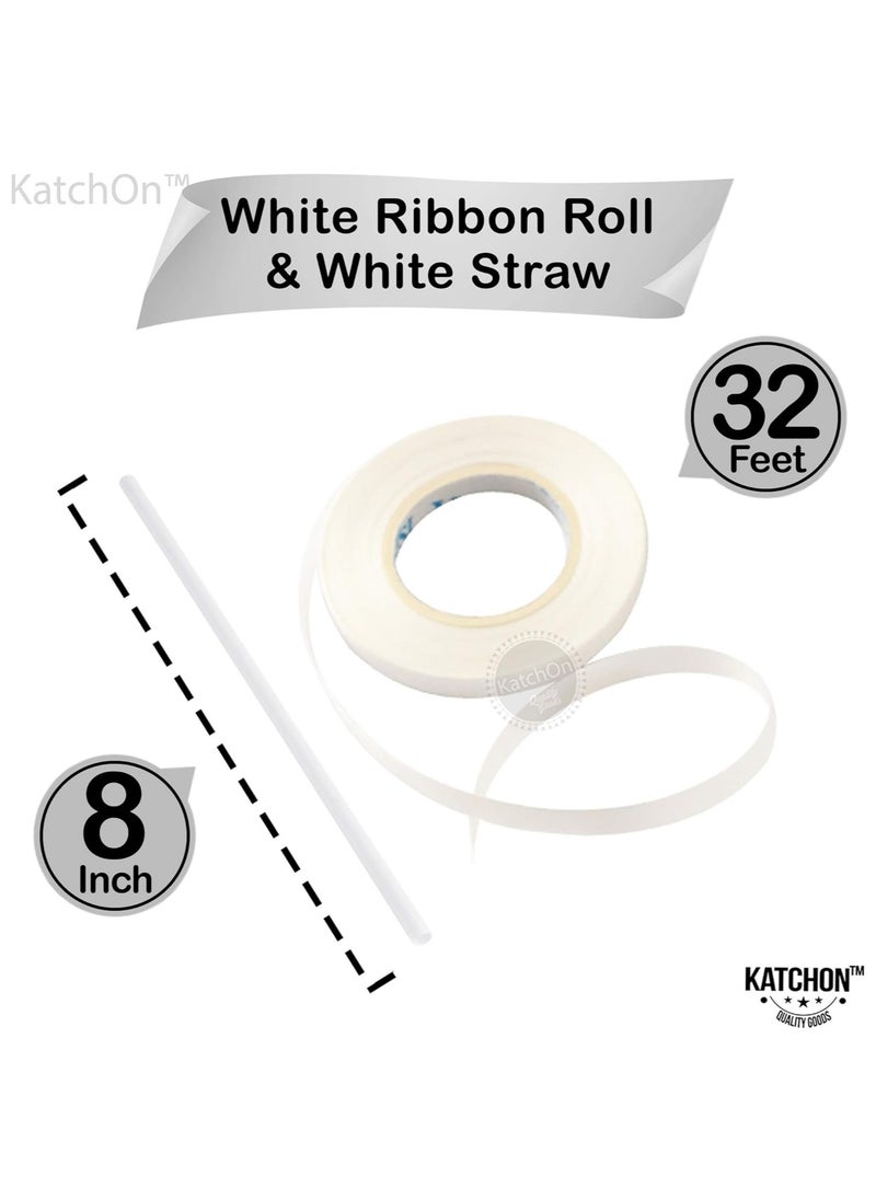 KATCHON Silver Number 3 Balloon for 3rd Birthday or Anniversary Decoration 40 Inch  - Image 3