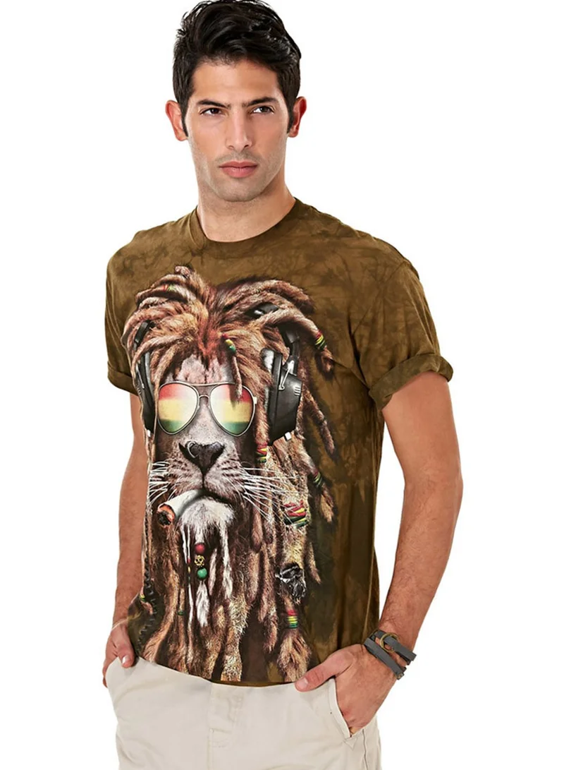 THE MOUNTAIN Jahman Big Cat T-Shirt