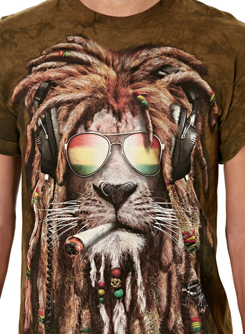 THE MOUNTAIN Jahman Big Cat T-Shirt