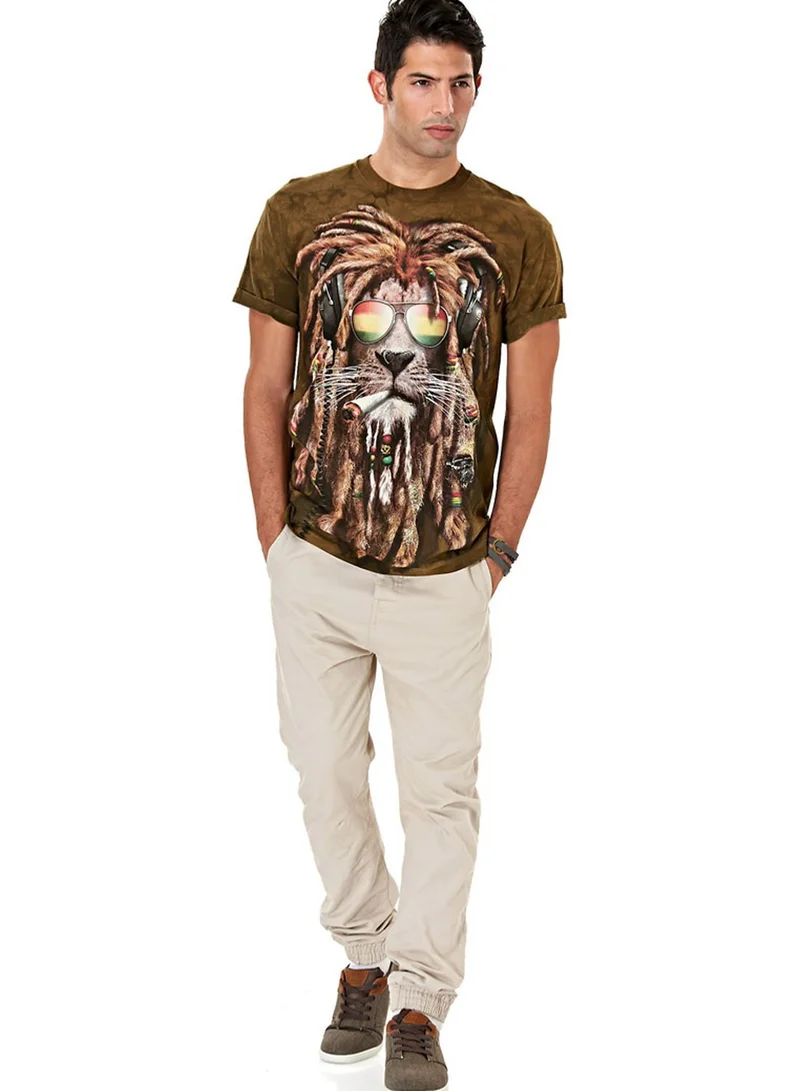 THE MOUNTAIN Jahman Big Cat T-Shirt