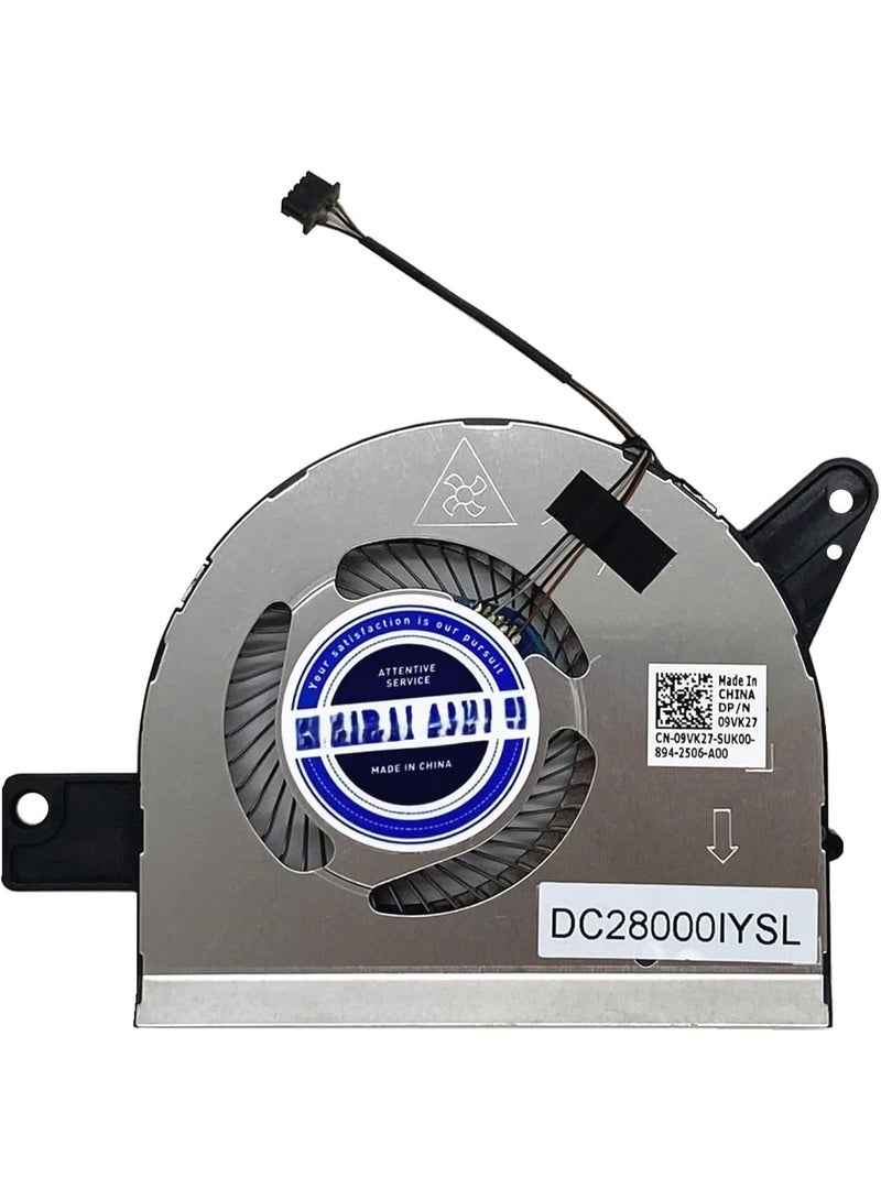 Replacement New CPU Cooling Fan for Dell Latitude 5580 5590 Laptop 09VK27 EG50050S1-CA90-S9A DC28000IYSL (Integrated Graphics Card Fan-UMA) - Image 5