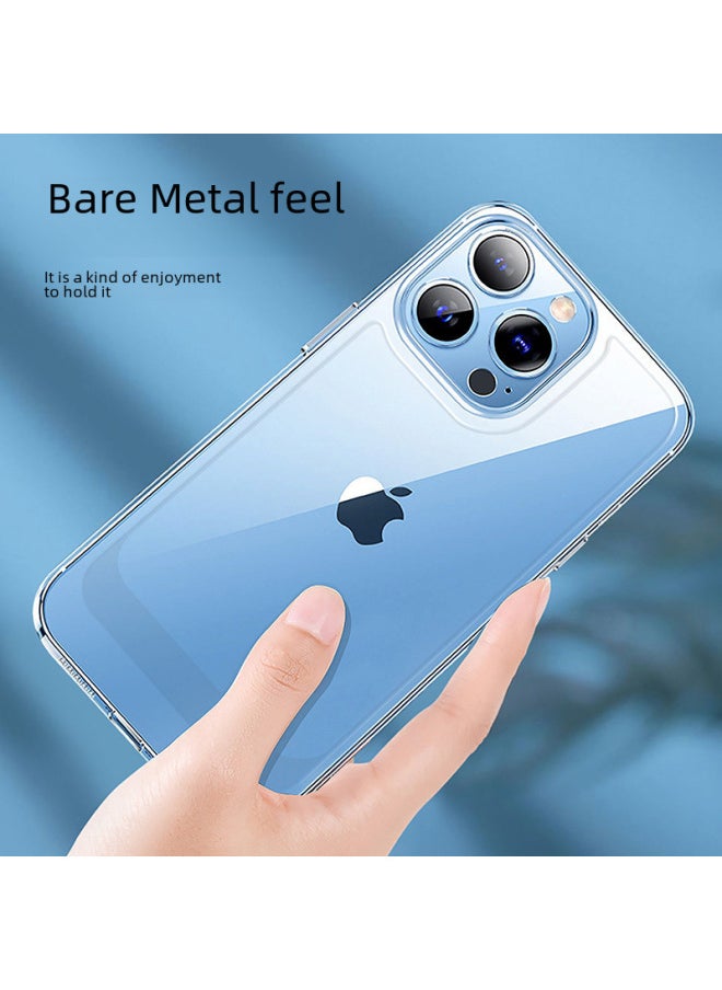 Space Shell IPhone16promax Transparent 15 For Apple 14 Phone Case 13Pro Protective Case 12-Color:Fine Hole Space Shell  Soft Shell★Full Lens Package-Applicable Model:Apple 11Pro Max