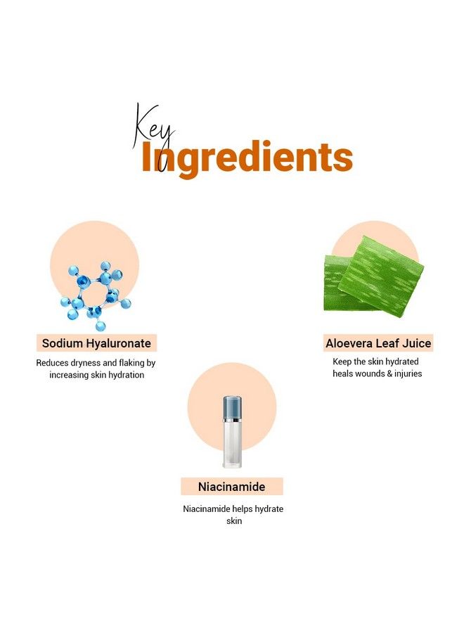 Vedicline Aloe Vera Purifying Face Wash Reduce Dryness Patchiness & Oiliness With Niacinamide Aloe Vera For Natural Radiance100Ml - Image 5