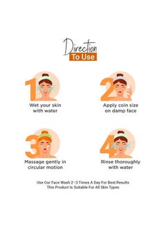 Vedicline Aloe Vera Purifying Face Wash Reduce Dryness Patchiness & Oiliness With Niacinamide Aloe Vera For Natural Radiance100Ml  - Image 4