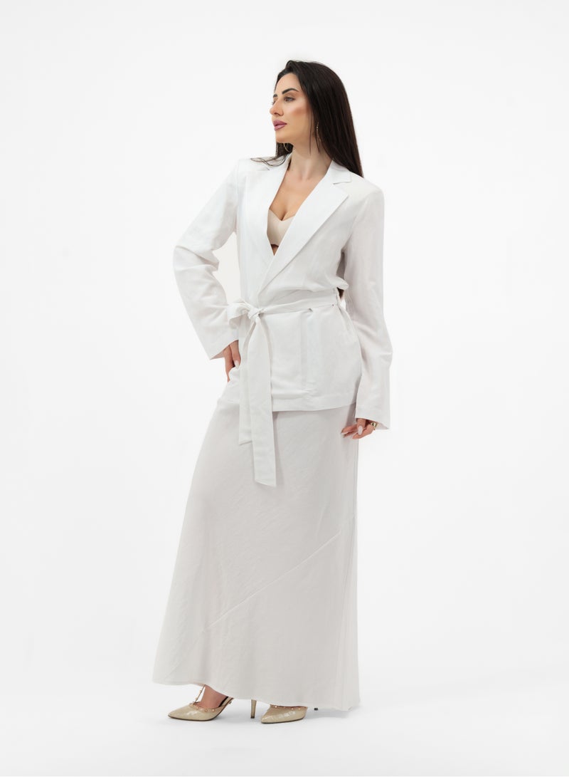 Lalele BLAZER WITH BELT - Image 2
