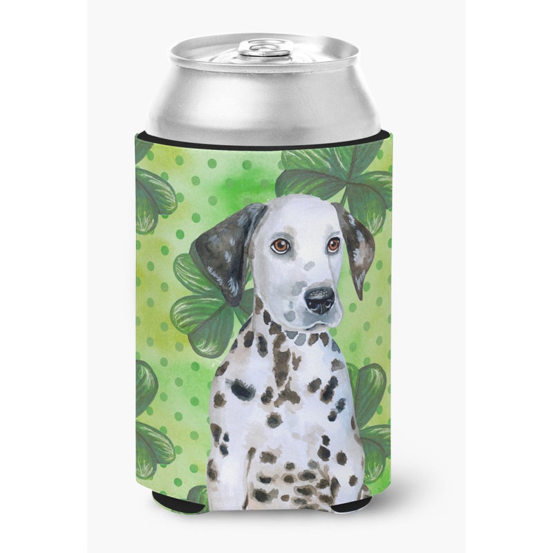 Caroline's Treasures ""Caroline's Treasures Dalmatian Puppy St Patrick's Decorative Can Hugger  Multicolor"" 