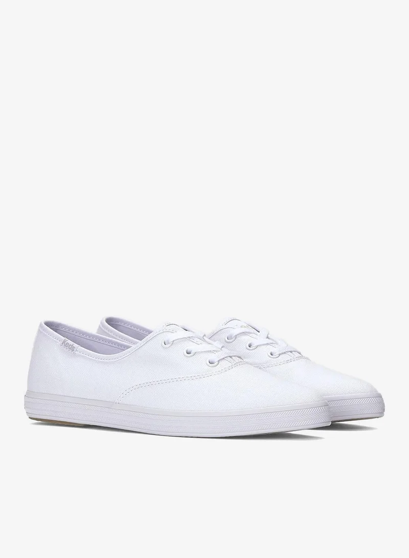 Keds Keds White Keds Women's Champion Point Low Canvas Casual Sneaker White for Women | Best Price UAE
