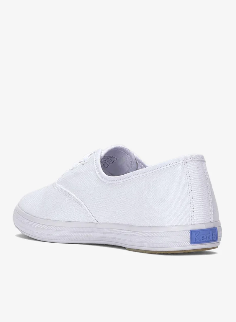 Keds Keds White Keds Women's Champion Point Low Canvas Casual Sneaker White for Women | Best Price UAE