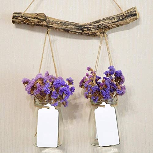 G2PLUS Price Tags, White Paper Gift Tag, 100 PCS Paper Tags with String, 2.8×1.6 in Blank Labeling Tag for Gift Wrapping, DIY Arts & Crafts, Wedding, Christmas, Mother's Day, Teachers Day - Image 5