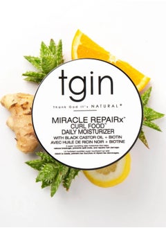 Tgin Miracle Repair Curl Food Daily Moisturizer 340gm  - Image 2