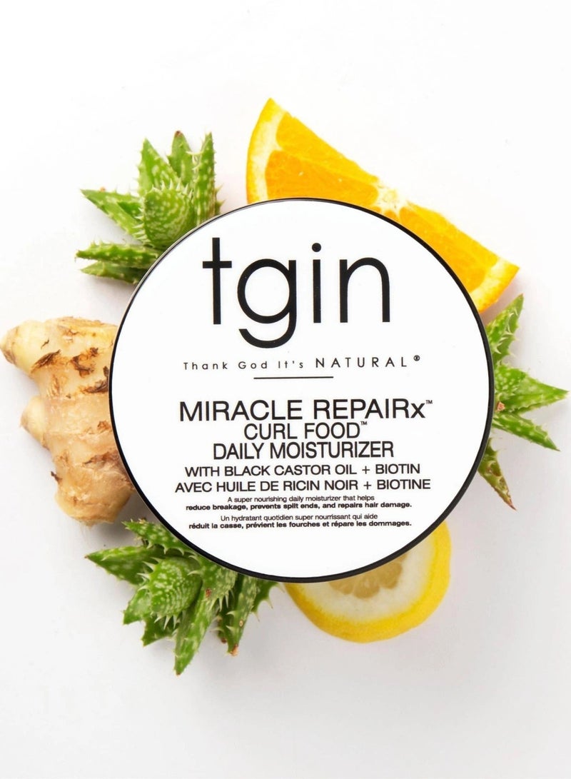 تجين مرطب الشعر ميراكل ريبير كيرل فود اليومي 340 جرام - Image 2