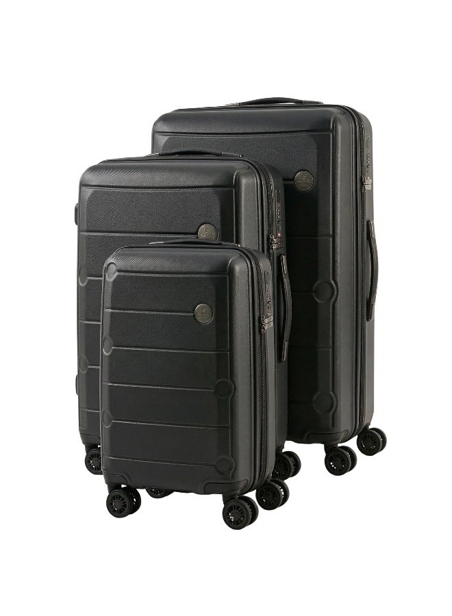 Hardcase Trolley Large,Expandable Zipper,Spiner Wheels,Set of 3 - Image 1