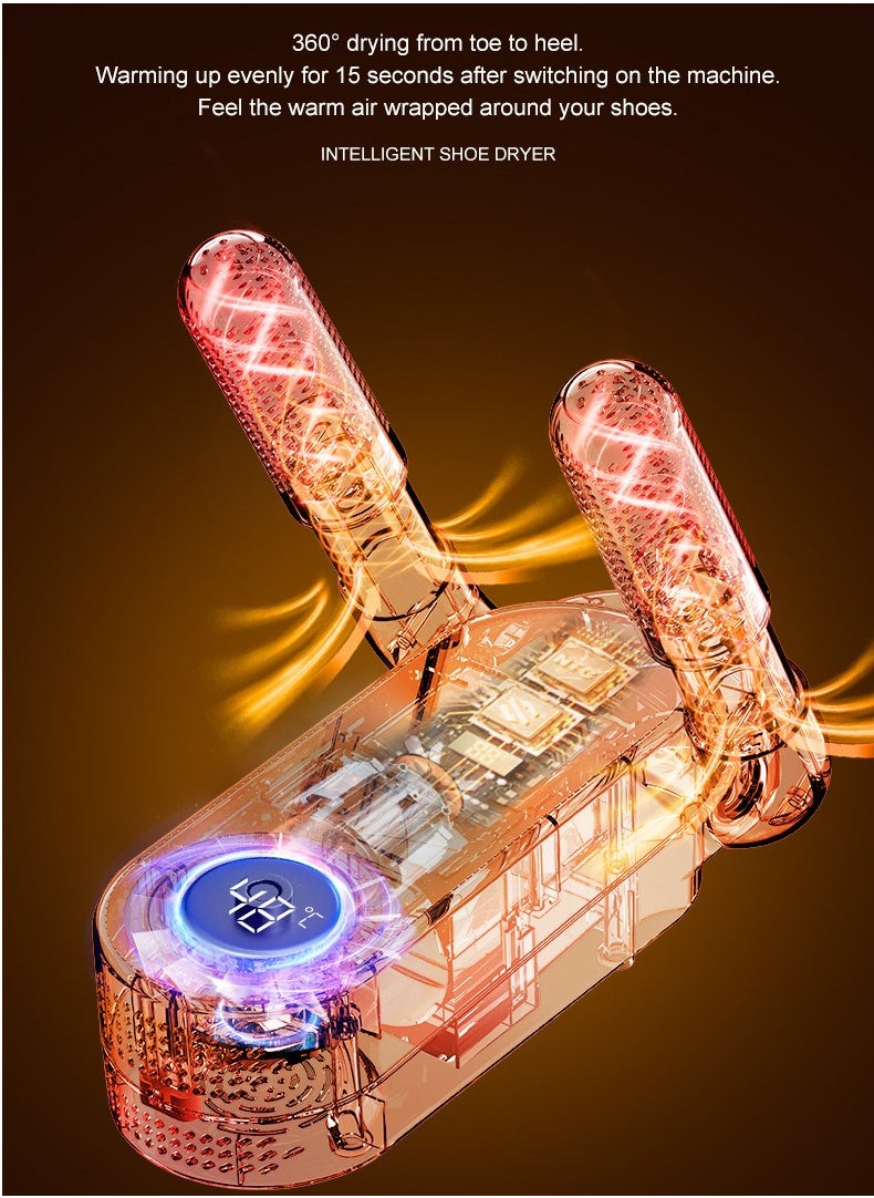 Intelligent Constant Temperature Shoe Dryer Heater Deodorizing And Dehumidifying Device High Quality Foldable Multifunctional Shoe Dryer