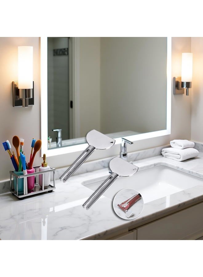 Jowxsx 2PCS Stainless Steels Metal Tube Squeezer Keys Salon Toothpaste Tube Squeezers - Image 4