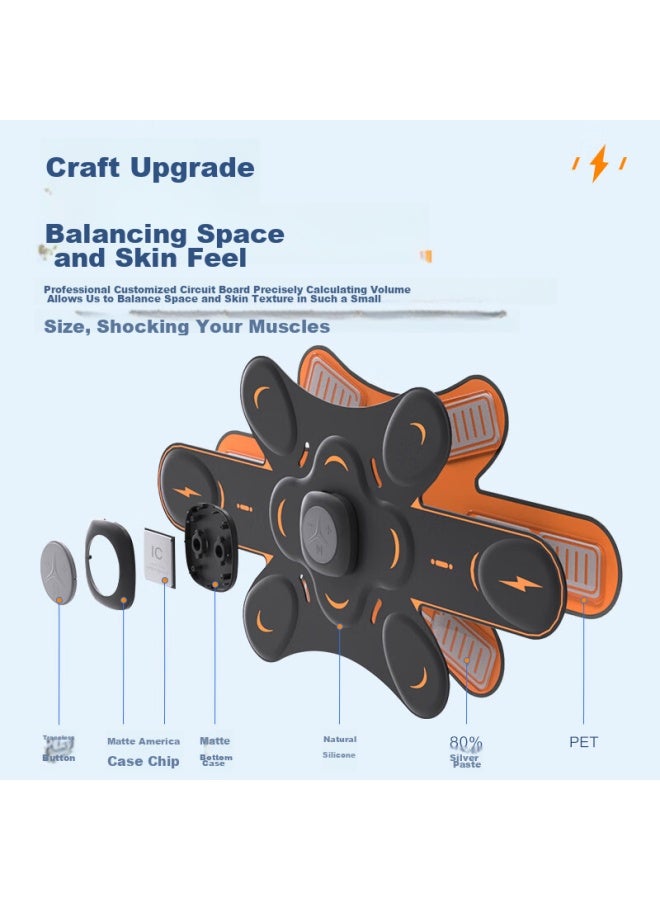 Hot Knee Fat Burning Machine, Uni Abdominal Trainer, Waist Shaker Belt, Abdominal Reduction Device, Ab Muscle Patch - Image 3