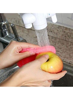 N M Z N M Z Cleaning Supplies Sponges Silicone Scrubber for Kitchen Non Stick Dishwashing & Baby Care Sponge Brush Household Health Tool (Multicolor, 2pcs)  - Image 4