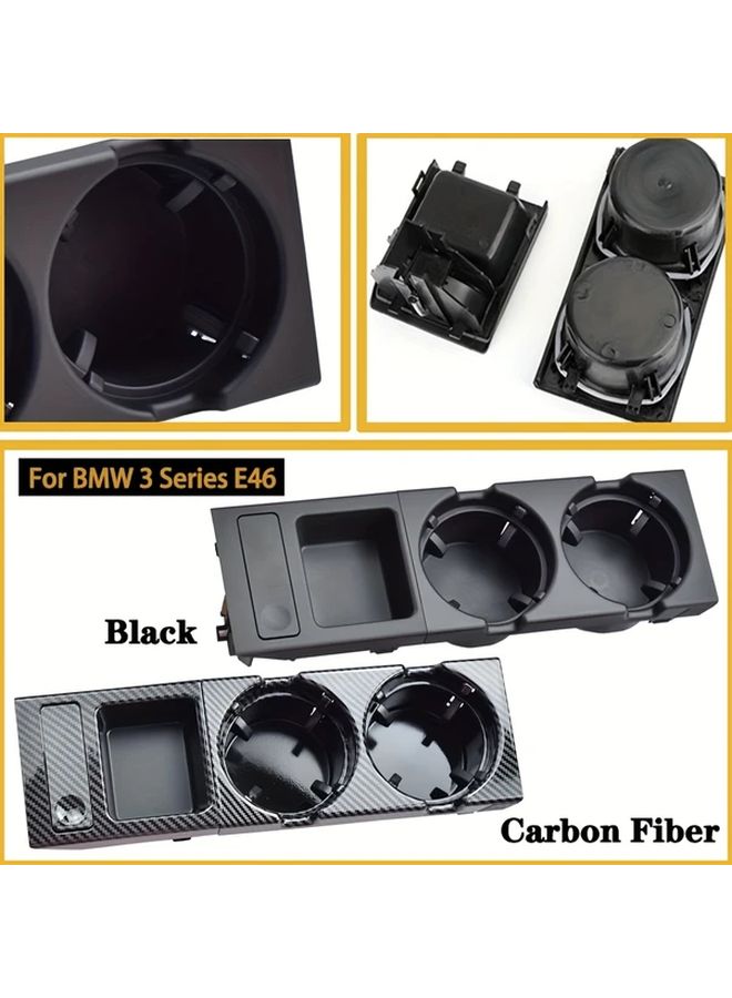 Carbon CUP Holder Coin Tray For BMW 3 Series E46 1998 2006 - Image 5