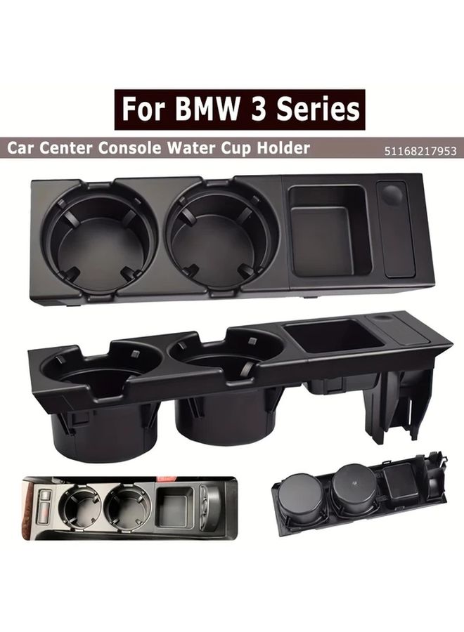 Carbon CUP Holder Coin Tray For BMW 3 Series E46 1998 2006 - Image 1