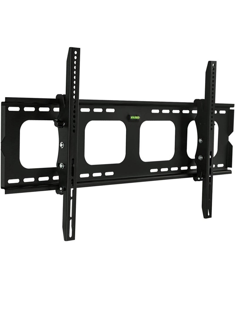 Large Tilting TV Wall Mount Bracket 42 43 50 55 58 65 70 75 80 Inch 220 Pound Capacity VESA Compatible Low Profile Flat Screens.  - Image 1
