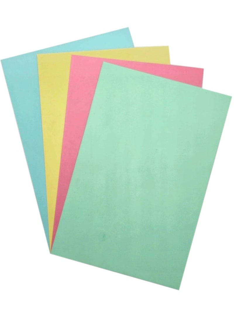 Blank Flash Cards (Pack of 3) 100 Pack Plain Colored Index Cards 6" x 4" 180 GSM for Business, Office School Learning Revision Record Cards - Image 3