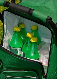 Perfii 3 in 1 Folding Stool Backpack Multipurpose Outdoor Folding Stool with Cooler Pack  - Image 2