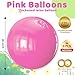 KAWKALSH Pink Balloons 9pcs 36 Inch Extra Large Big Jumbo Giant Matte Pink Balloons for Baby Shower Valentines Day Princess Bridal Shower Bachelorette Birthday Party Decorations - Image 4