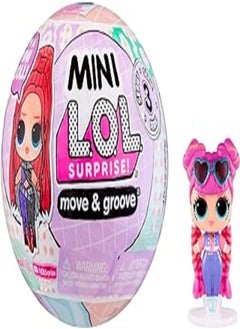 L.O.L. SURPRISE! LOL Surprise OMG Mini Move & Groove Fashion Doll - RANDOM ASSORTMENT - Moving Ball Playset Includes Surprises and Collectable Mini Dolls - Great Gift for Kids Ages 4+ 