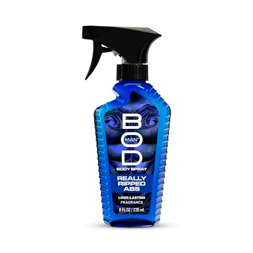BOD man Fragrance Body Spray, Really Ripped Abs, 8 fl oz - Image 1