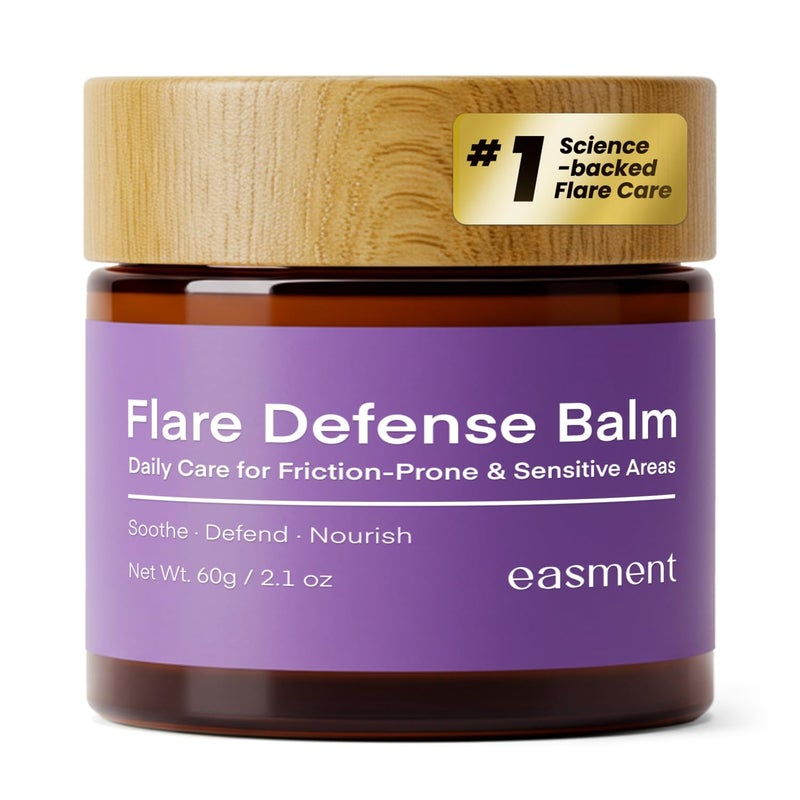 Easment Hidradenitis Suppurativa Flare Defense Balm: 2oz Science-Backed Daily Protection for Flare-Prone, Bump-Prone Skin â€“ Microsilver BGâ„¢, Zinc Oxide & Botanical Blend â€“ Non-Greasy, Non-Staining - Image 1