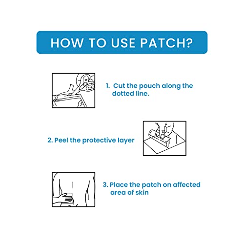 Rusan LIDO-PLAST Large Patch 350mg (5 Patches per Pack) | Lasts 12 Hours | Easy to Apply | Skin-Friendly | Extra Coverage | Feather Thin & Long Lasting - Image 5