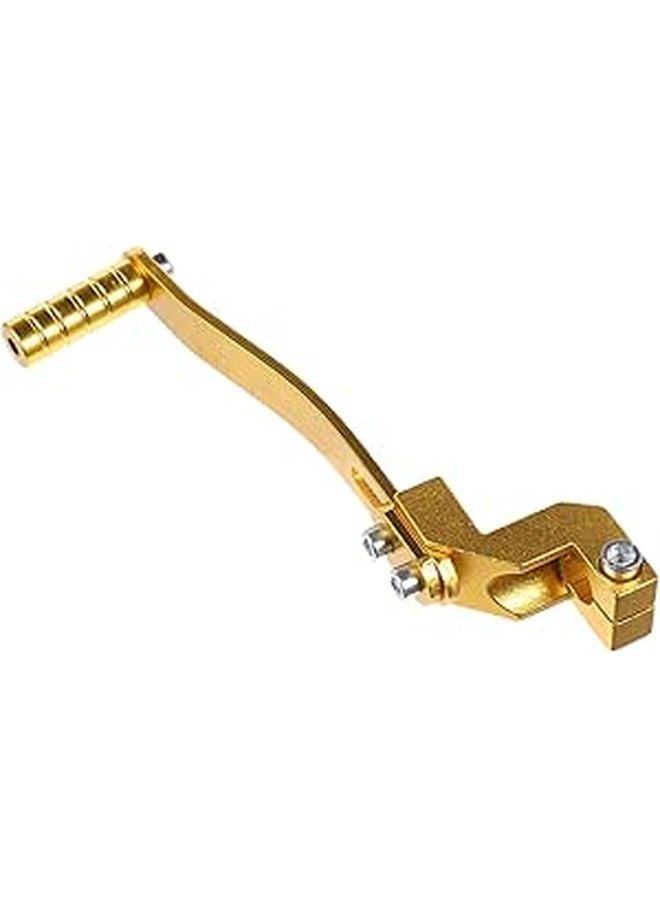 Universal Aluminum Alloy Motorcycle Gear Shift Lever Gold Dirt Bike Shifter Pedal - Image 1