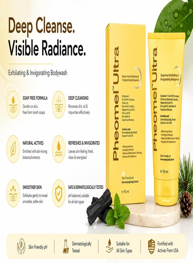 Pheomel Ultra Soap free Body wash 150 ml - Image 3
