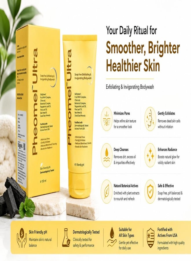 Pheomel Ultra Soap free Body wash 150 ml - Image 4