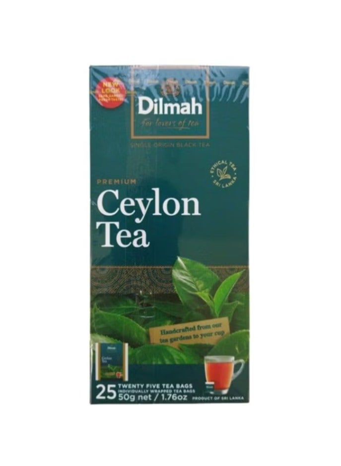 دلمه ديلما شاى سيلانى فاخر 25 كيش * 2 جرام