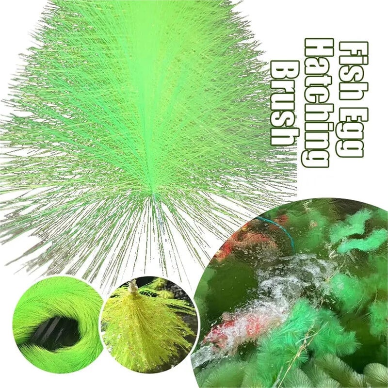 5 Pcs 60/100cm Mute Filter Media Brush – Flexible Koi Hatching Grass, Practical Fish Spawning Tool(60cm) - Image 4