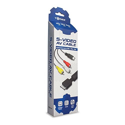 Tomee S-Video AV Cable for PS3/ PS2/ PS1, Audio Video TV Cord Compatible with PlayStation 1/2/3 - Image 2