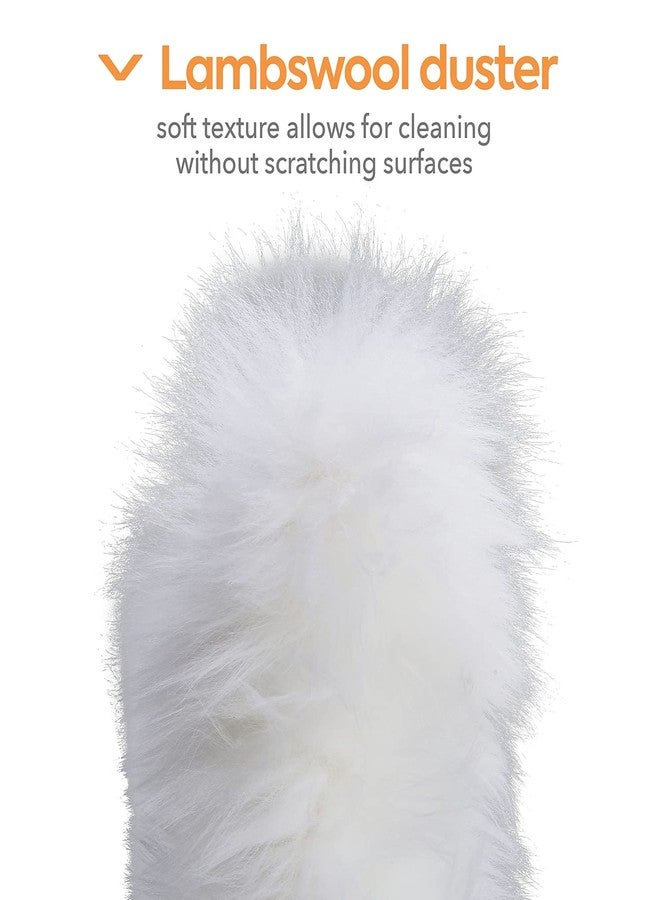 Coastwide Professional Extendable Lamb Wool Duster, Gray - Image 5