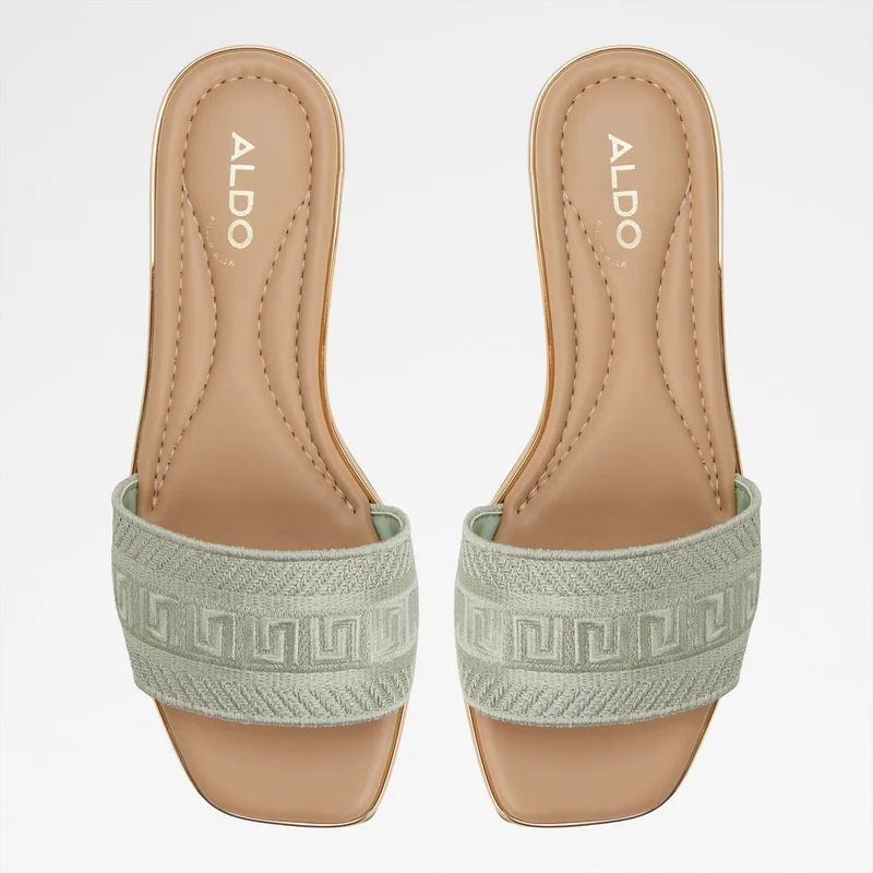 ALDO  OCEANIA Embroidered Flat Sandals for Women | Best Price UAE