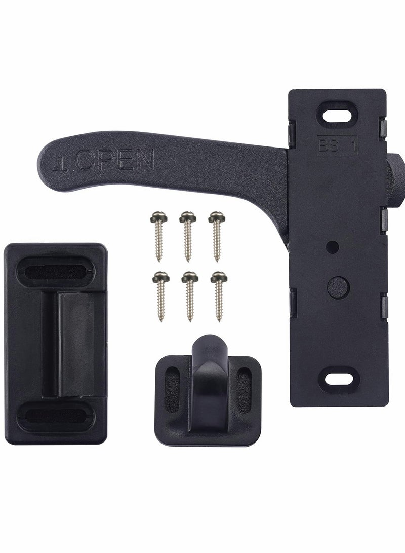 Zikra RV Screen Door Latch Handle Kit, Zinc Alloy Entry Hardware Right Hand for Camper, Motorhome, Travel Trailer (Right Hand) - Image 5