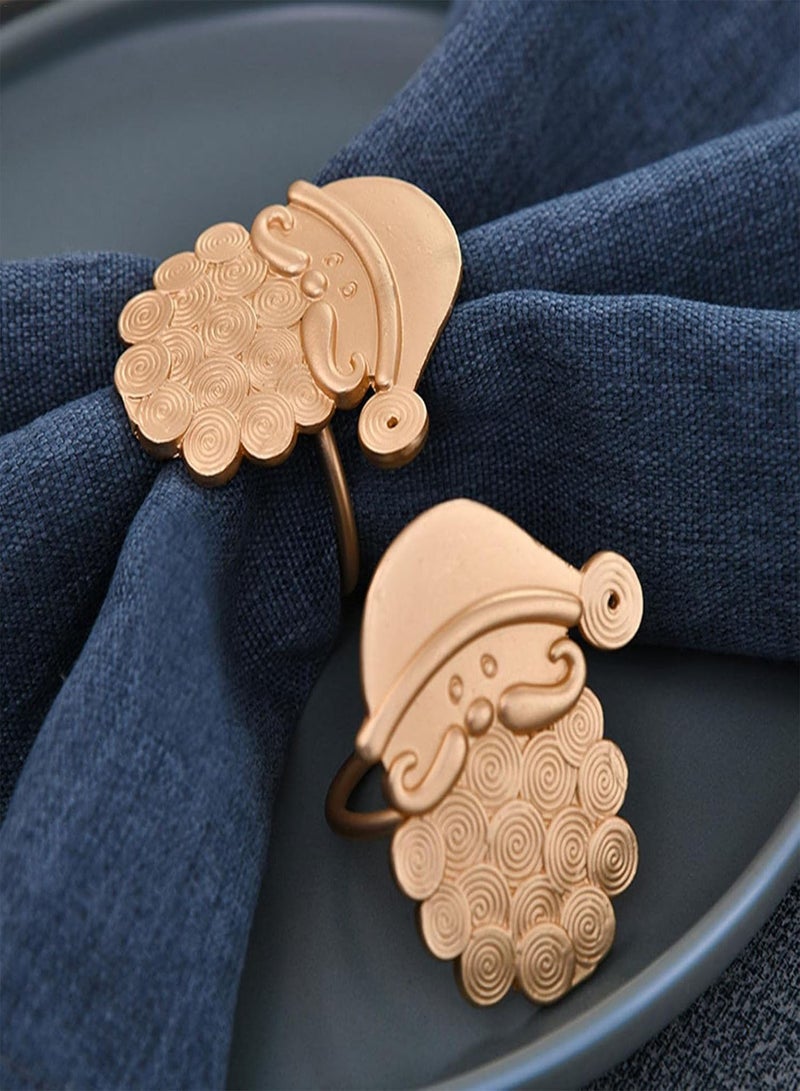 GGOOT Napkin Rings | Delicate  Napkin Rings 12-pcs |  Napkin Holder Rings for Holiday Party Dinner Wedding Banquet Dining Table Settings Decor  - Image 2