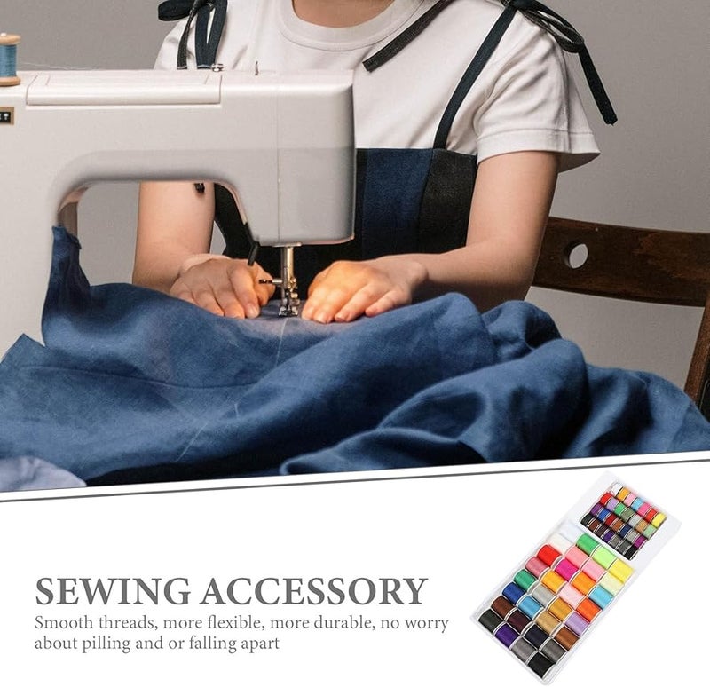 60Pcs Multi Color Embroidery Thread Set Portable Sewing Bobbin For Hand Crafting - Image 5