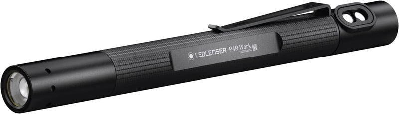 Ledlenser P4R Work Rechargeable Pen Light, Black - Image 1