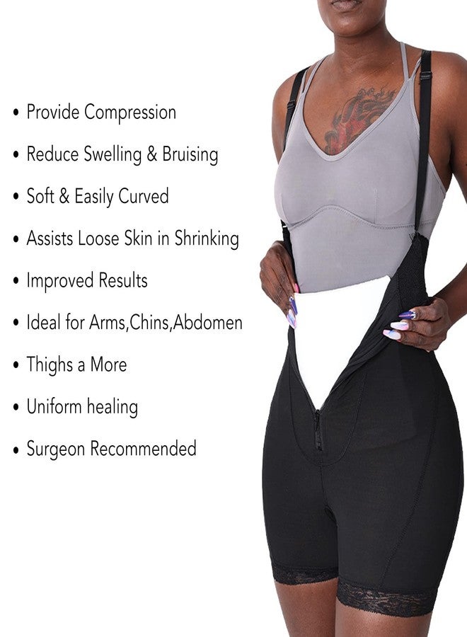 AYNEFY Extra Thick Super Soft Liposuction Foam Board for Post Operative Compression Waist Abdomen Arms Chin Back Support - Image 2
