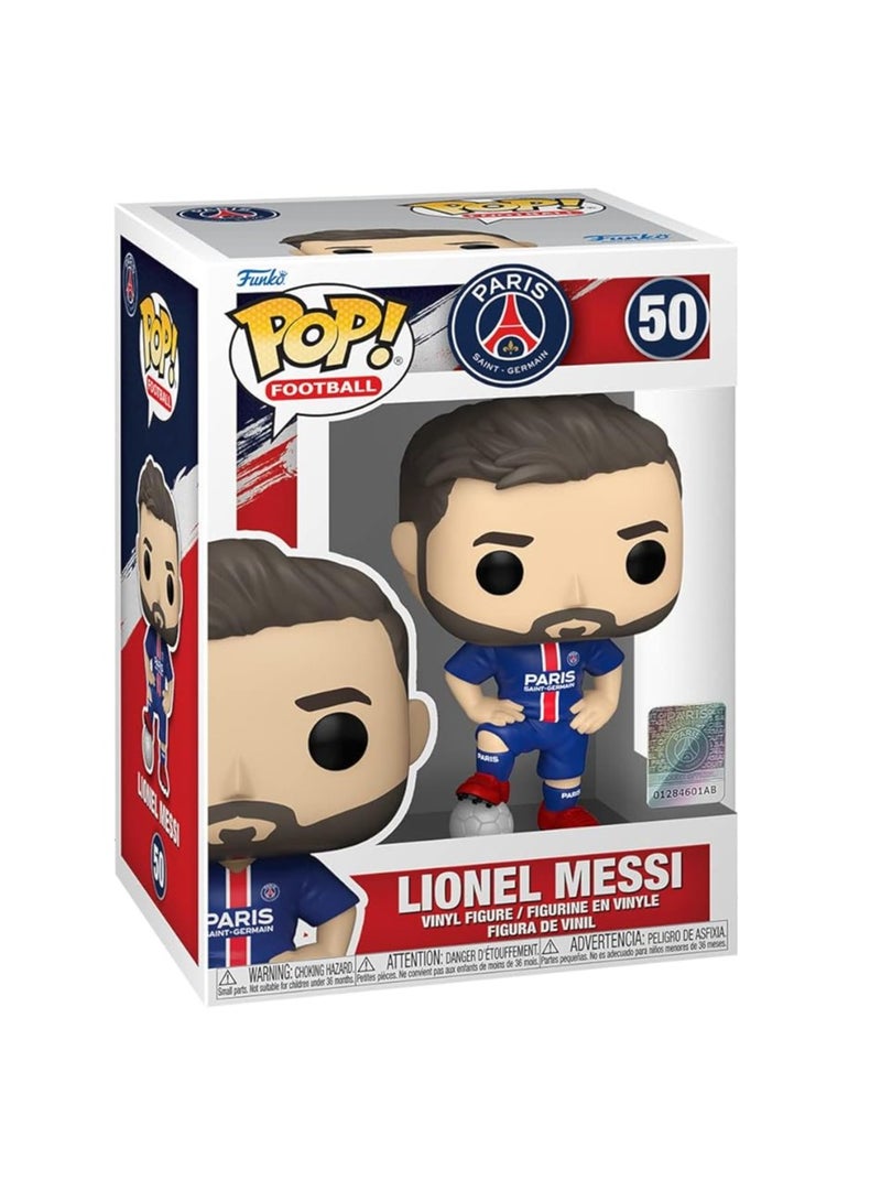 عام مجموعة مجسمات POP "Football Stars" إيكو سانت-جيرمان - ليونيل ميسي التصميم الزخرفي أطقم العمل لعيد ميلاد الأطفال، هدية تجميع ألعاب نموذجية مناسبة للمعجبين والأصدقاء - Image 2