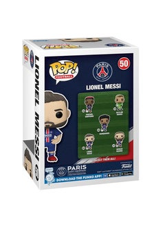 General POP Football Stars Paris Saint-Germain - Lionel Messi Decorations Action Figures Kids Birthday Gifts Collection Model Toys Gifts for Fans Friends  - Image 3