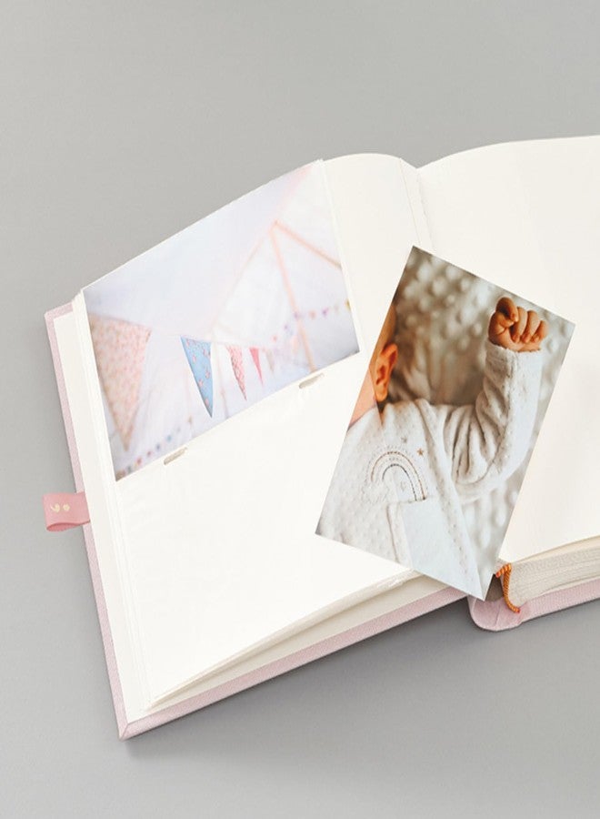 Semikolon 371948 200 Classic Album Pocket 23 x 22.5 cm 100 Pages Cream for 200 x 10 x 15 Photos Cotton Candy Rose - Image 3