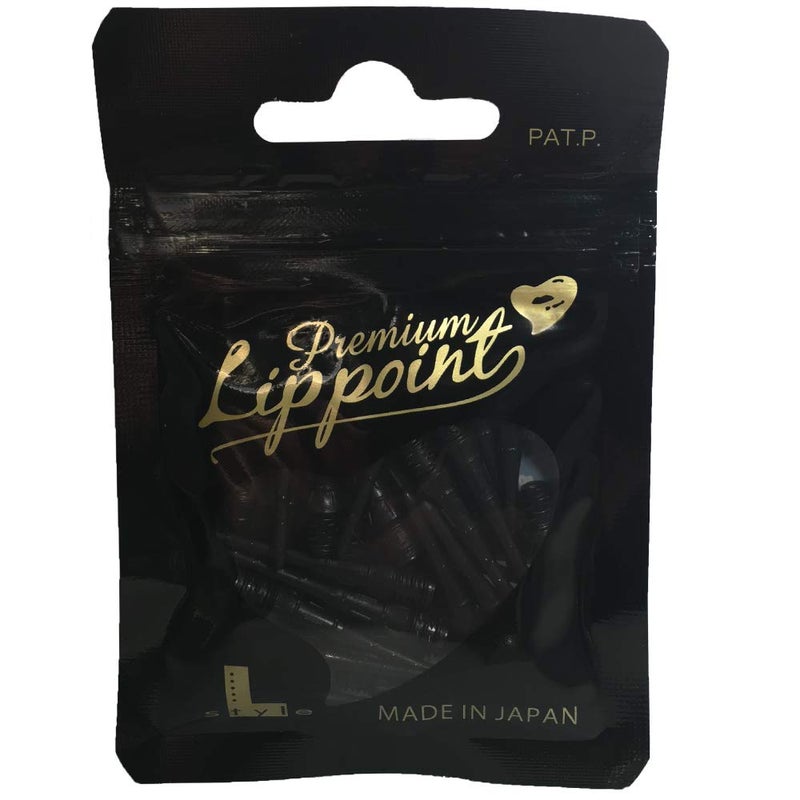 LSTYLE Dart Tips: Premium Lippoint - Soft Tip Dart Points - 2BA Thread - Black - Image 1